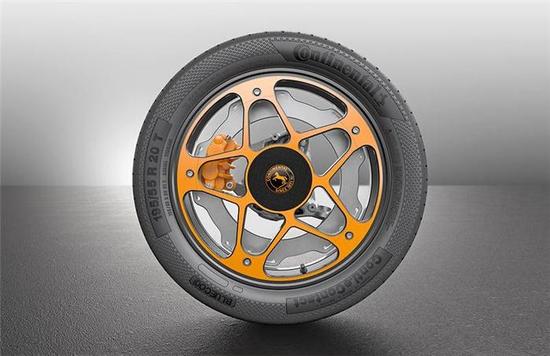 大陸研發首款電動車概念車輪 采用輕量化鋁材