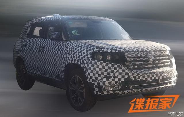 會成為下一個戰狼嗎？ 北京汽車全新SUV諜照